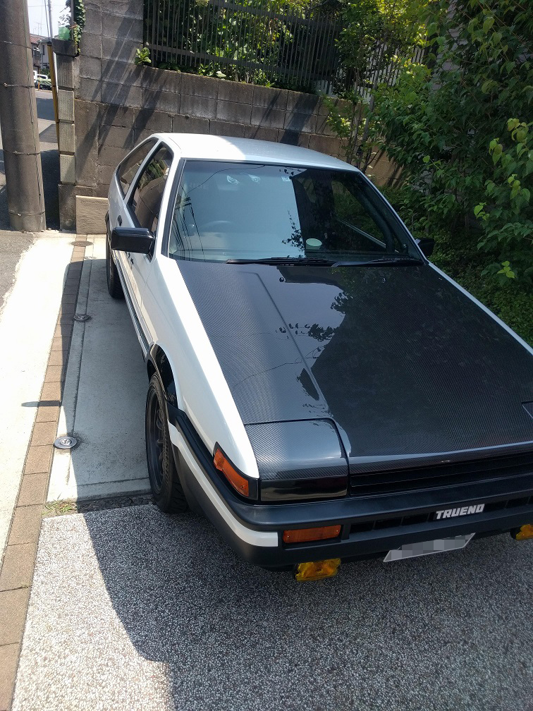 施工事例 Ae86ービニールレザー破れリペアー頭文字dレプリカ トータルリペア アイテック