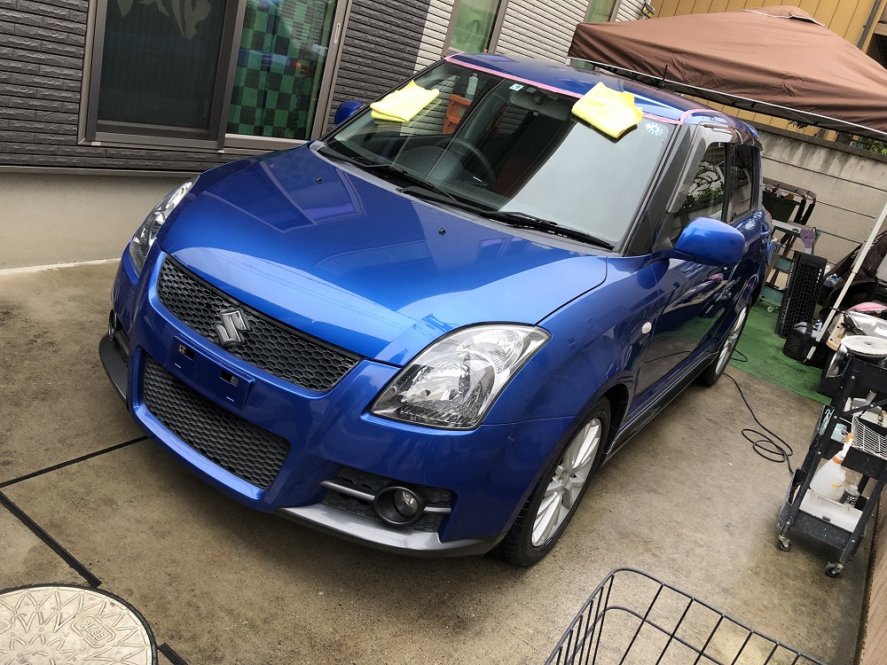 スイフトZC11Sフロント右フェンダー 盗む 