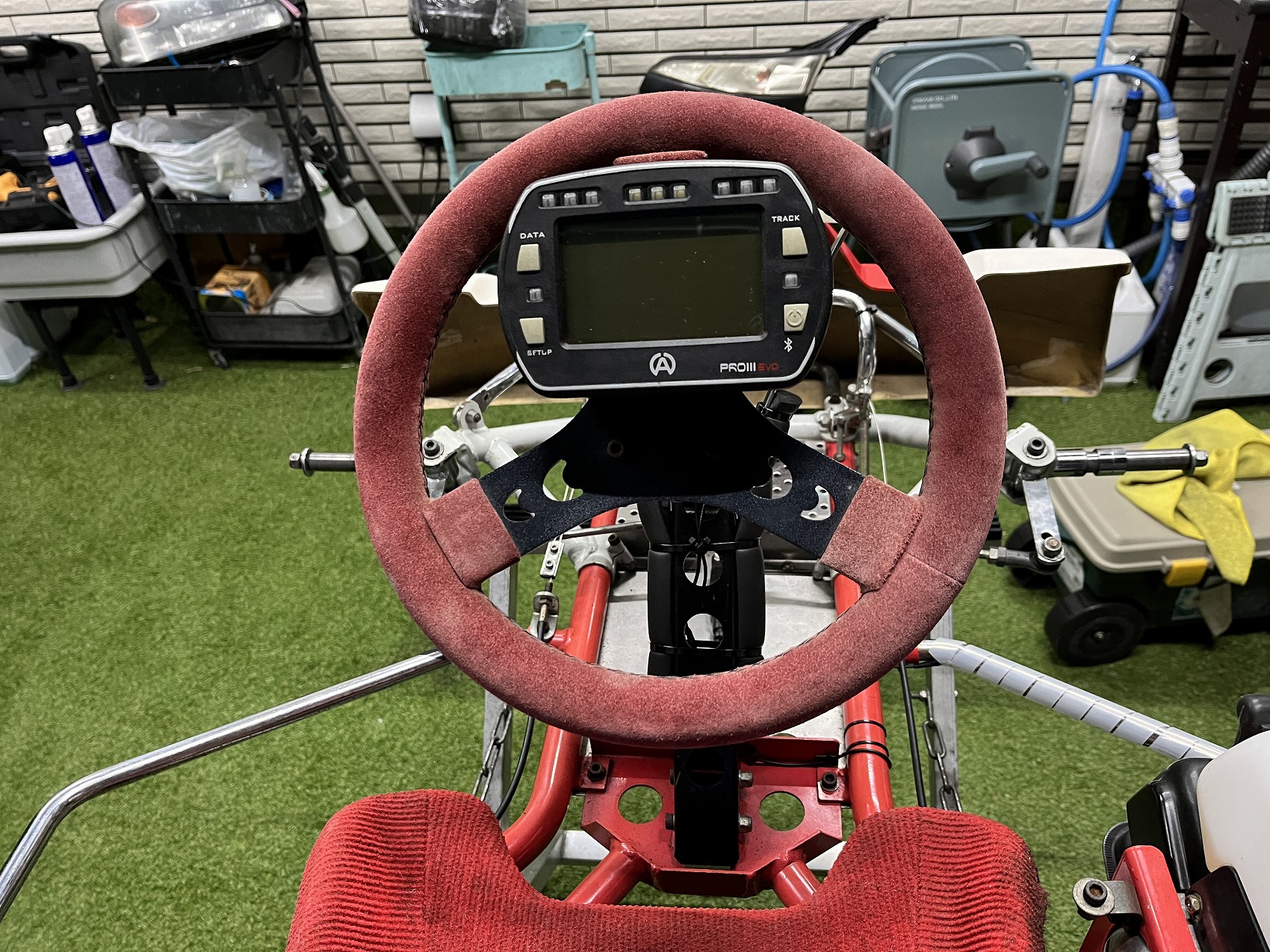 レーシングカート　ハンドル（アルファノ付） ネクストワン オンラインストア ⁄ ALFANO7-2T アルファノ7-2T