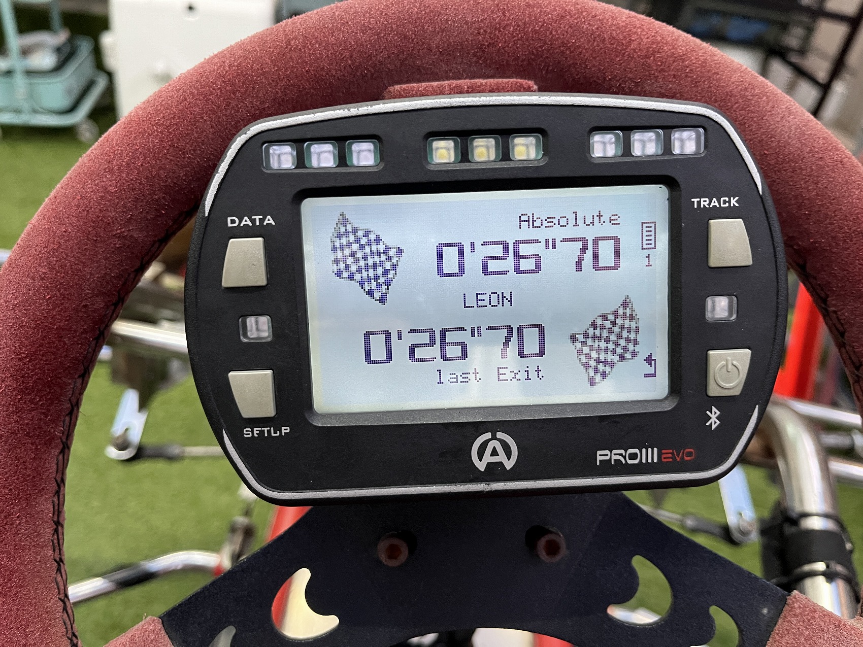 レーシングカート 中古 アルファノPRO計測器 乾か